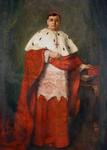 Serédi Jusztinián bíboros, esztergomi érsek portréja