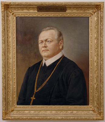 Villányi Szaniszló bakonybéli apát portréja