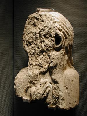 Fragment of a sculpture