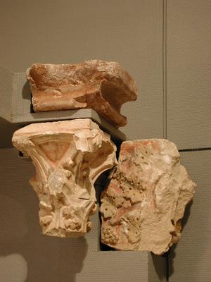 Fragment of a capital from a jamb