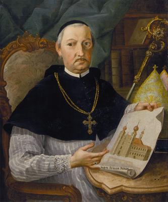 Portrait of Ágoston Lécs, abbot of Tihany