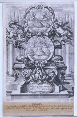 Jubilee print for the 700th anniversary of the foundation of Pannonhalma