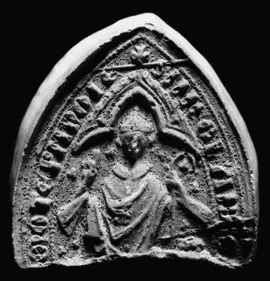 Fragment of the seal of Abbot Nicholas